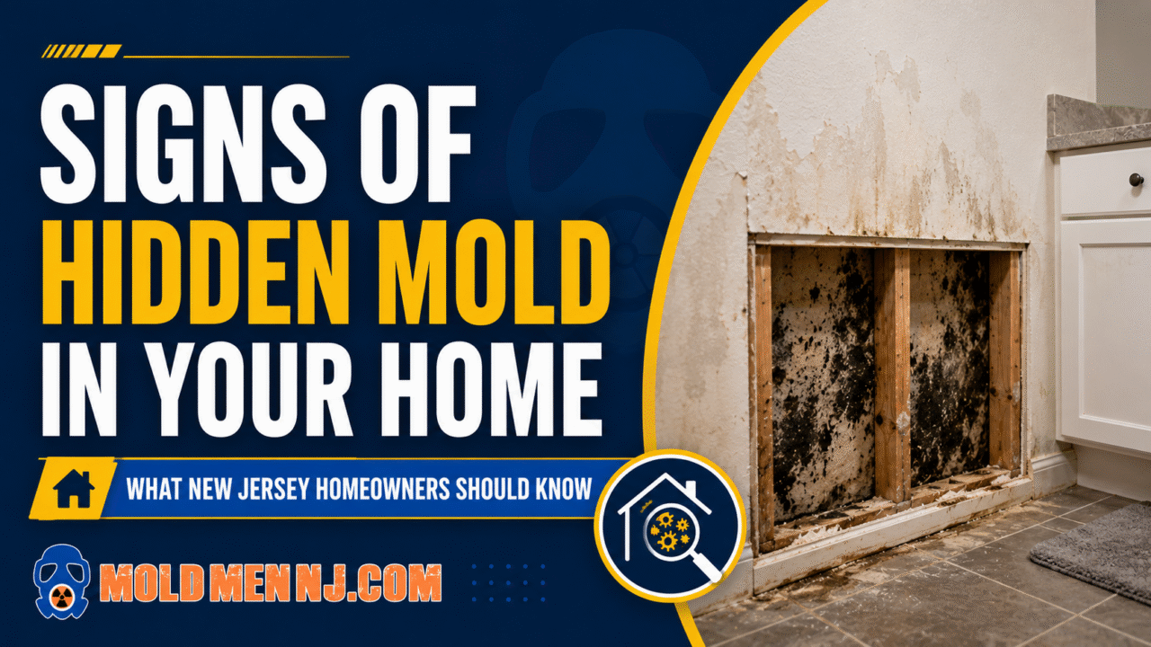 Signs of Hidden Mold in Your Home: What New Jersey Homeowners Should Watch For