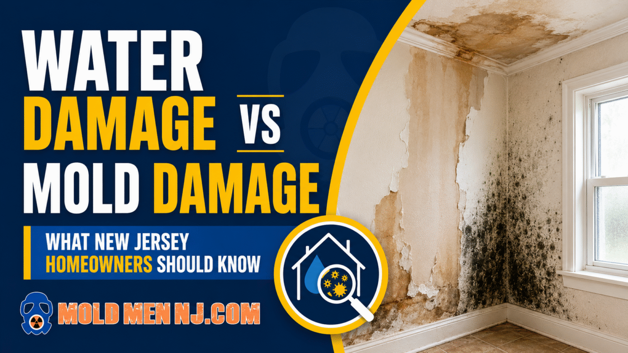 Water Damage vs Mold Damage: What New Jersey Homeowners Should Know