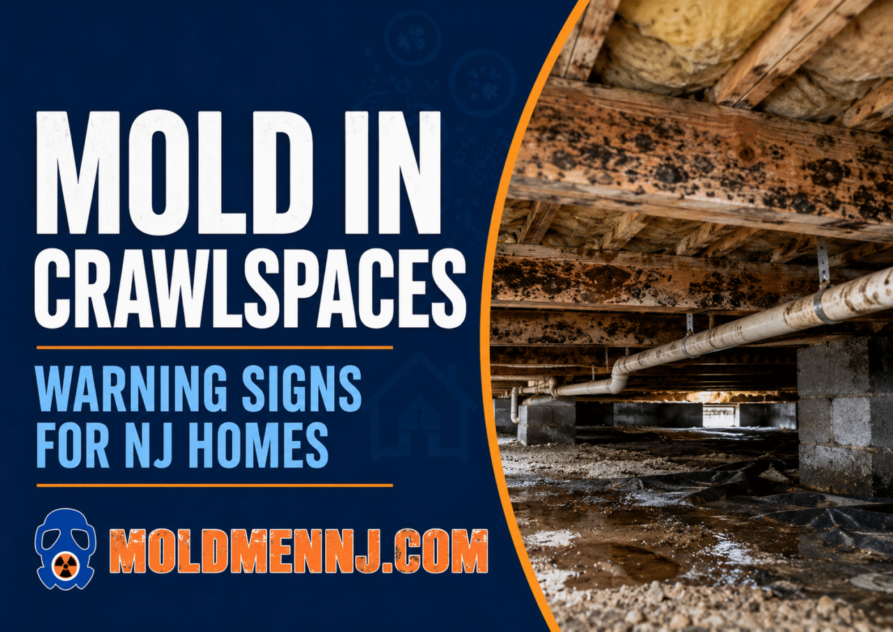 Mold in Crawlspaces: Warning Signs for New Jersey Homes