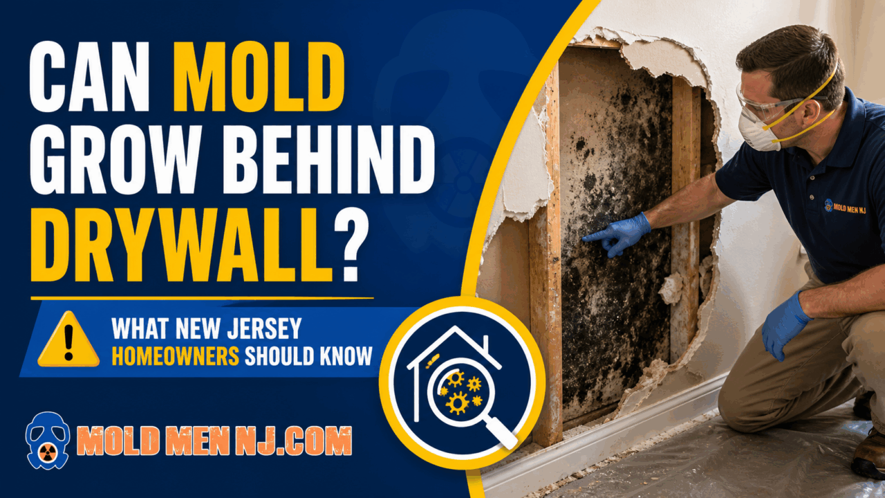Can Mold Grow Behind Drywall? What New Jersey Homeowners Should Know
